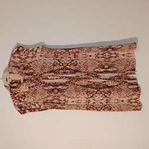 Bar III Cap Sleeve  Shirtdress